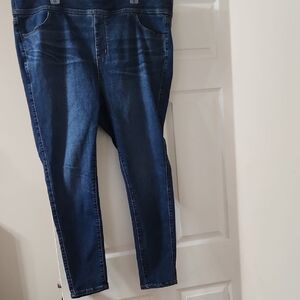 Torrid Dark Blue Women's Jeggings Stretch 30 In Inseam